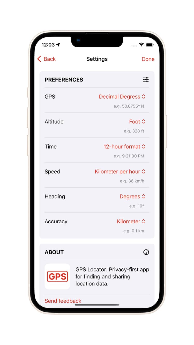 My Location – GPS Coordinates screenshot 3